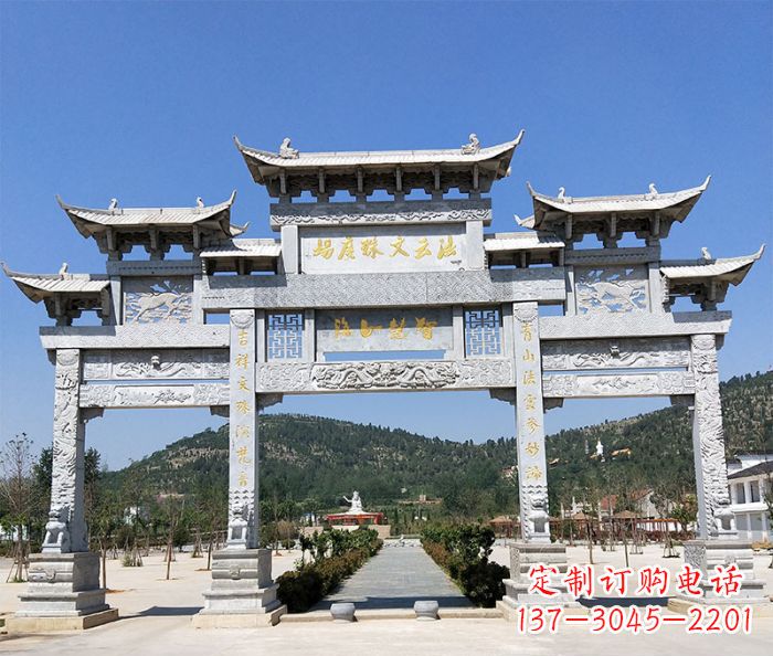 廊坊特色牌坊石雕