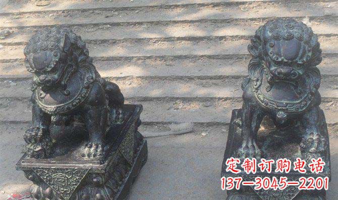 廊坊仿古狮子铜雕