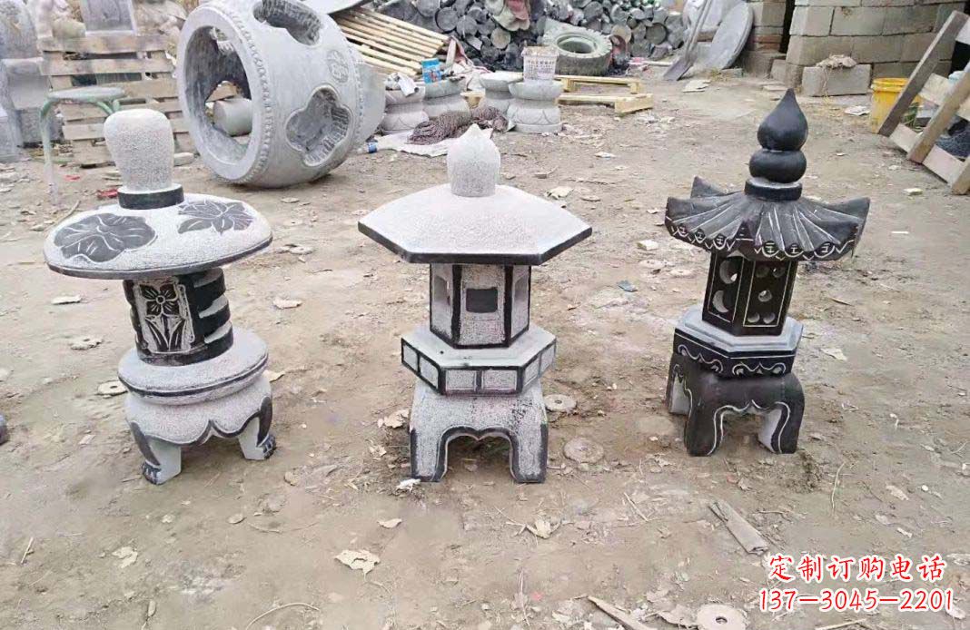 廊坊仿古石灯雕塑