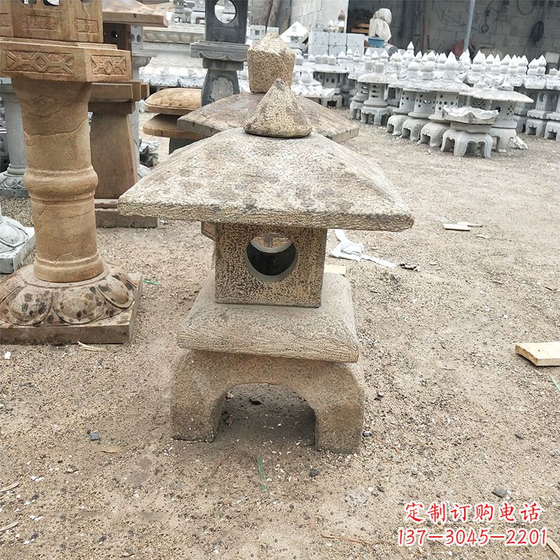 廊坊仿古石雕灯笼