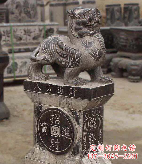 廊坊仿古石雕貔貅雕塑