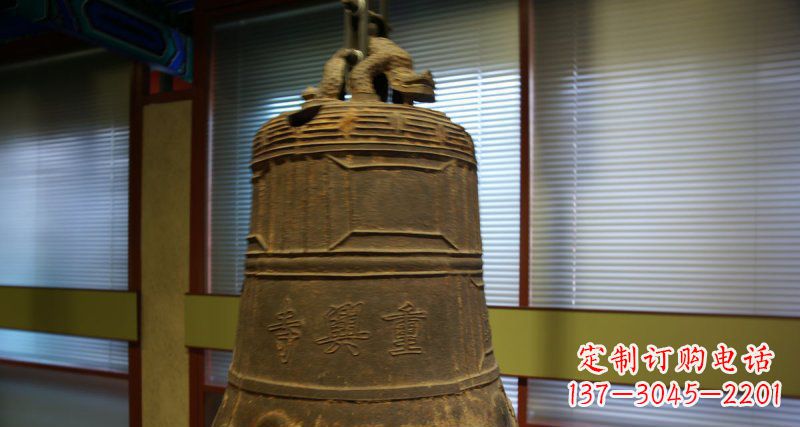廊坊仿古铜钟雕塑定制