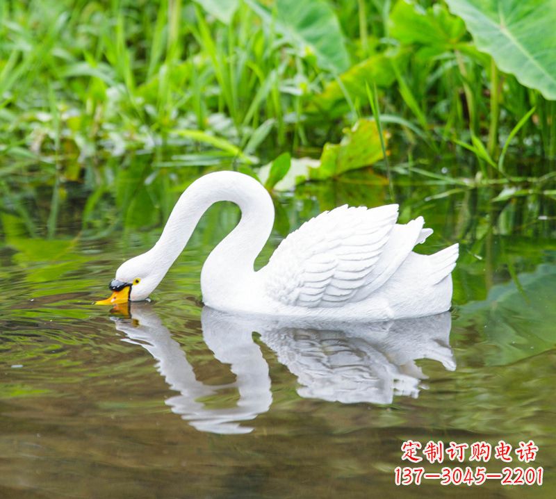 廊坊欧式天鹅石膏雕塑