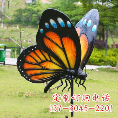 廊坊黄色蝴蝶雕塑