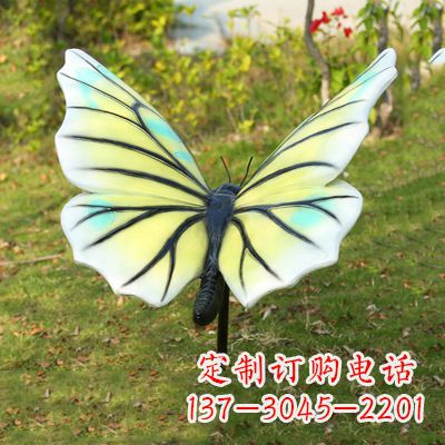 廊坊色彩丰富的仿真蝴蝶雕塑