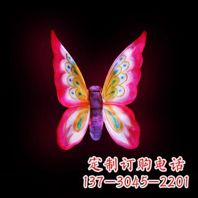 廊坊红发蝴蝶 小号发光雕塑
