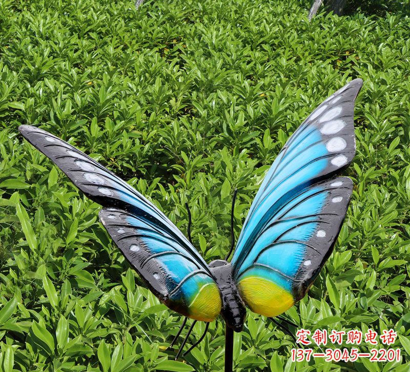 廊坊玻璃钢蝴蝶雕塑