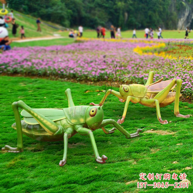 廊坊精美蝗虫雕塑摆件