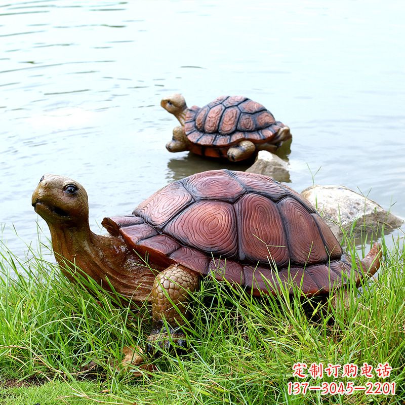 廊坊精美乌龟雕塑,点亮您的池塘水景