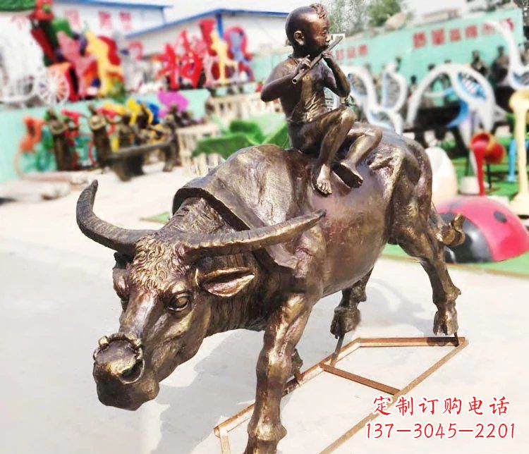 廊坊牛郎雕塑精美绝伦的铜雕艺术