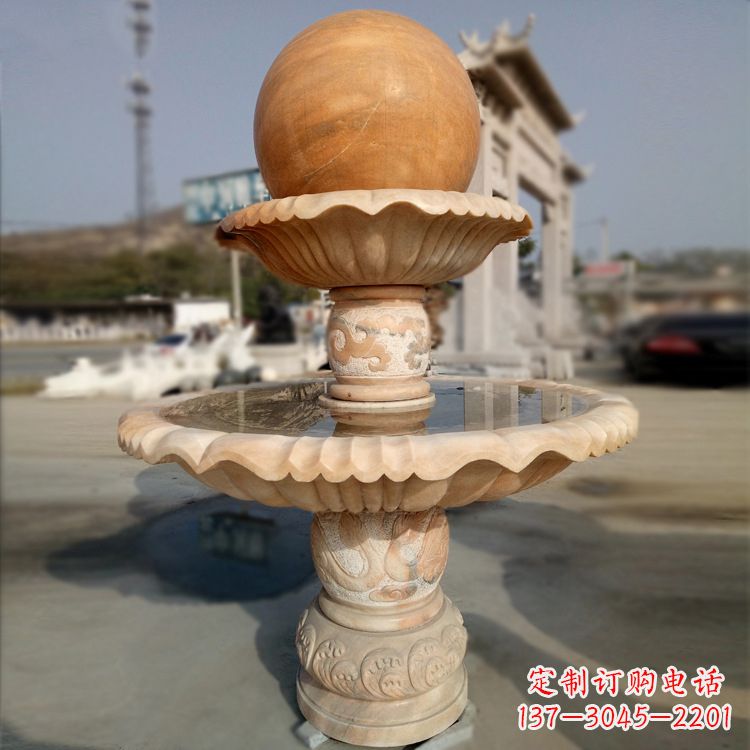 廊坊风水球石雕塑