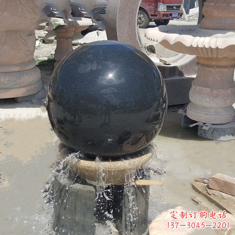 廊坊福建风水石球雕塑