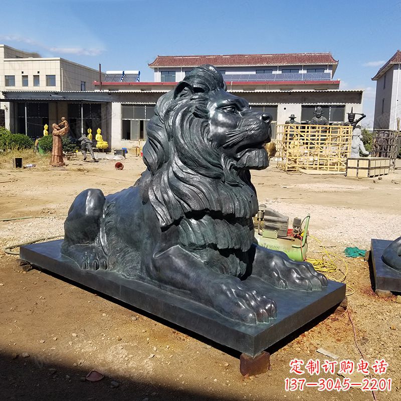 廊坊铜塑动物雕塑