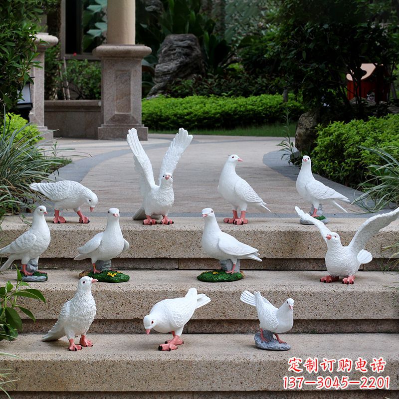 廊坊鸽子抽象雕塑
