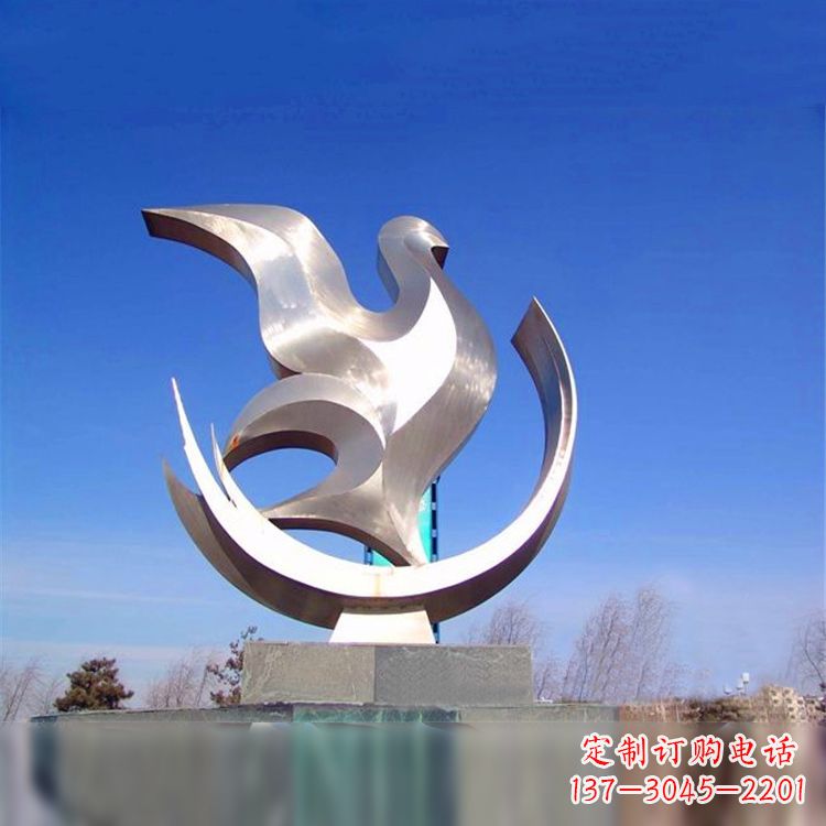 廊坊贴近自然的精美鸽子雕像
