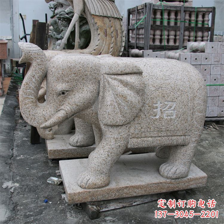 廊坊唯美大象雕塑