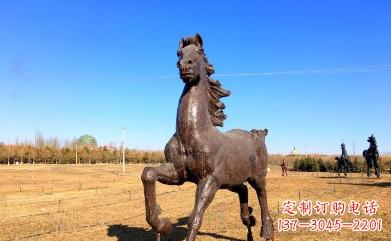 廊坊精美大型动物雕塑