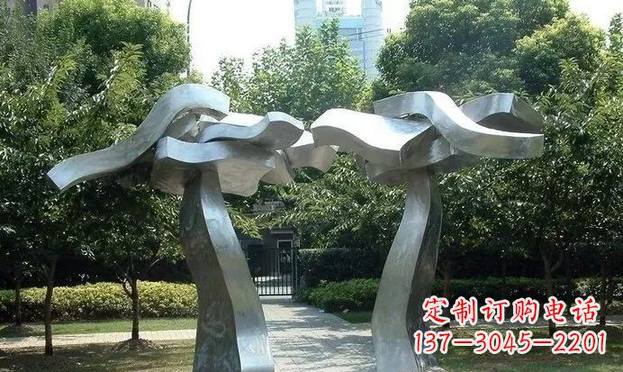 廊坊不锈钢拱门定制雕塑