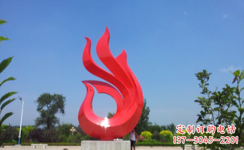 廊坊艺术荟萃的凤凰雕塑