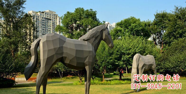廊坊产品名称不锈钢动物抽象雕塑