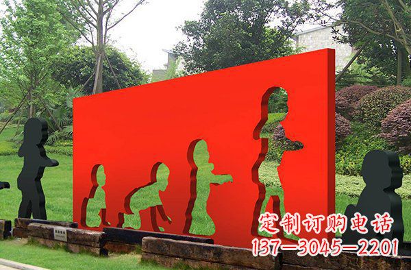 廊坊儿童抽象景观雕塑