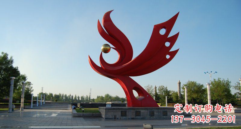 廊坊凤凰雕塑——浓缩的美丽传统