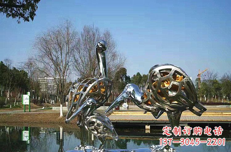廊坊手工制作的可爱丹顶鹤雕塑
