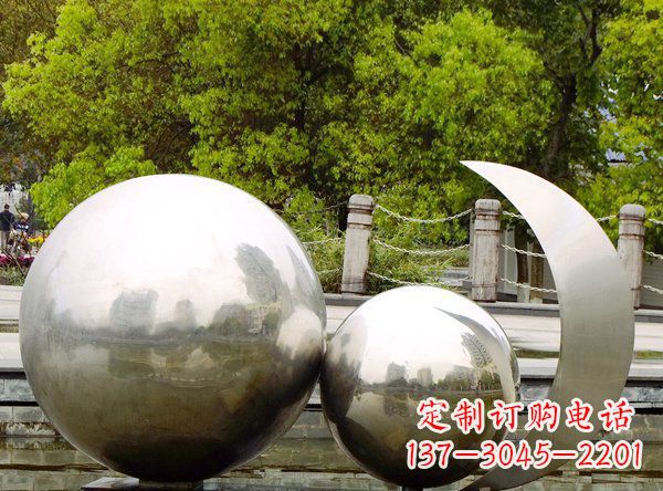廊坊别出心裁不锈钢地球雕塑