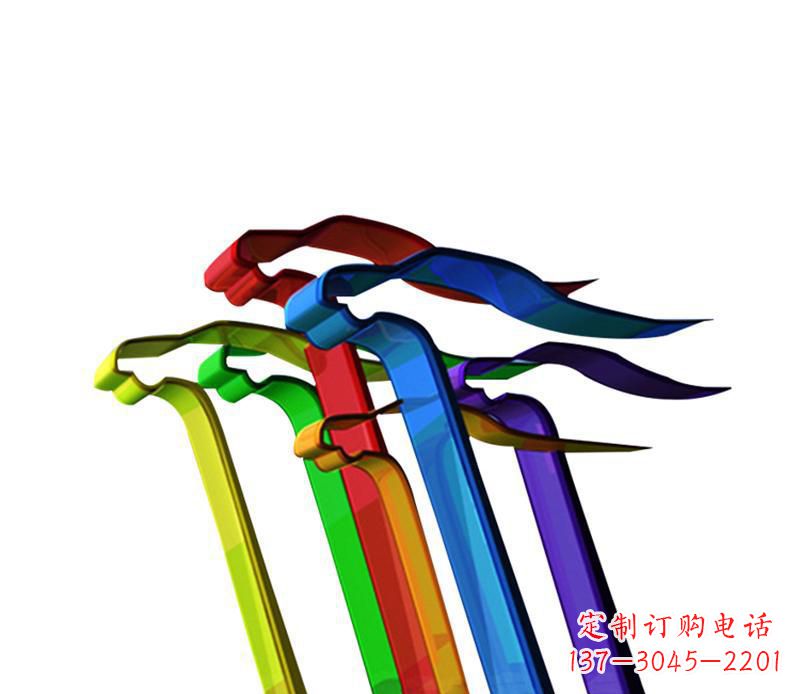 廊坊欣赏性强的不锈钢飞翔飘带景观雕塑