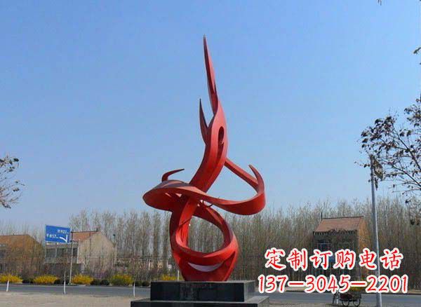 廊坊不锈钢火苗经典建筑雕塑
