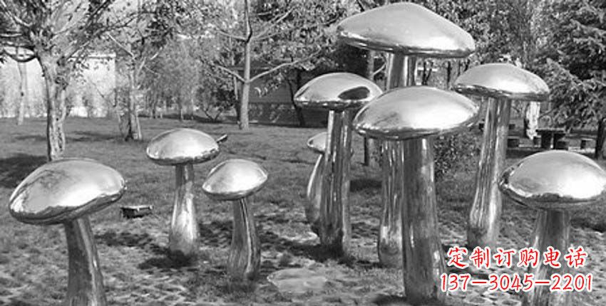 廊坊萌芽之美,蘑菇景观雕塑