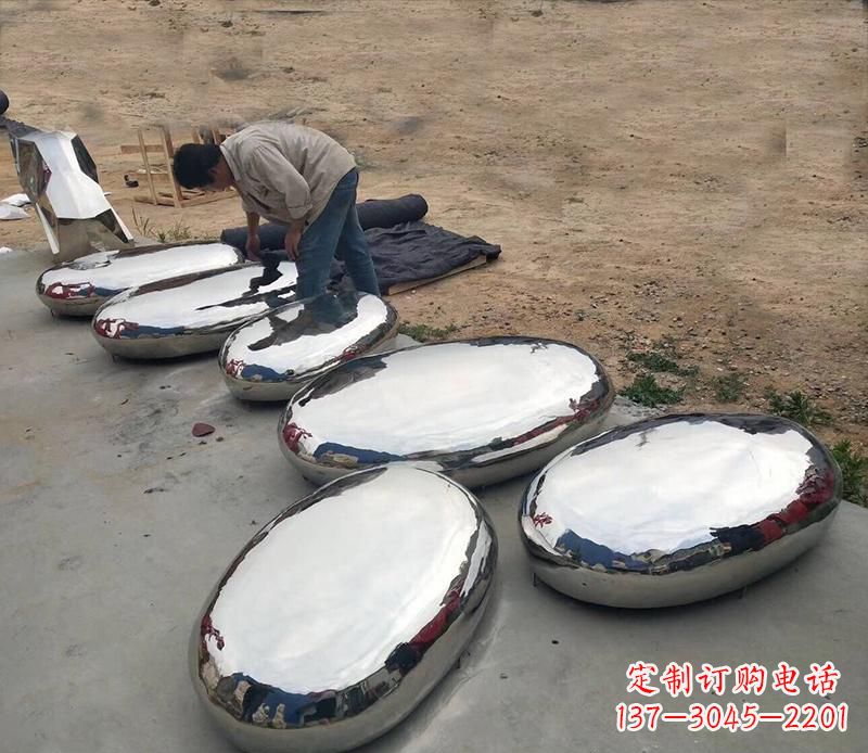 廊坊中领雕塑水滴形艺术雕塑