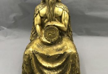 廊坊伏羲·神话传说铜雕塑
