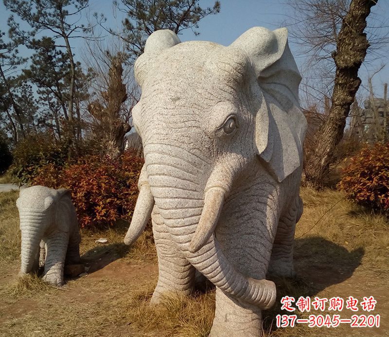 廊坊精美大象雕塑