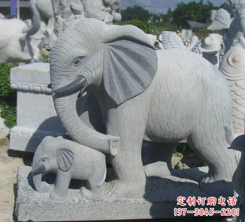 廊坊雕塑艺术大象雕塑