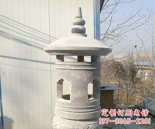 廊坊公园大理石小型石灯