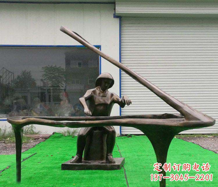 廊坊 传奇钢琴雕塑