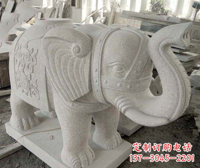 廊坊令人惊叹的大象石雕