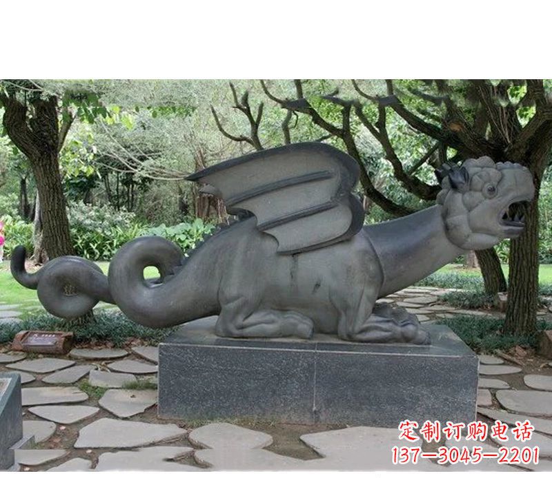 廊坊领雕塑 - 公园级恐龙石雕
