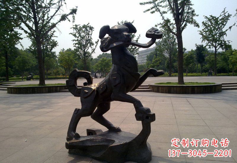 廊坊精美动物铜雕