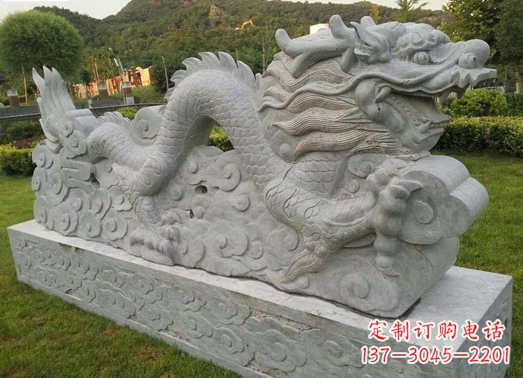 廊坊中领雕塑-精美古典仿古龙雕塑