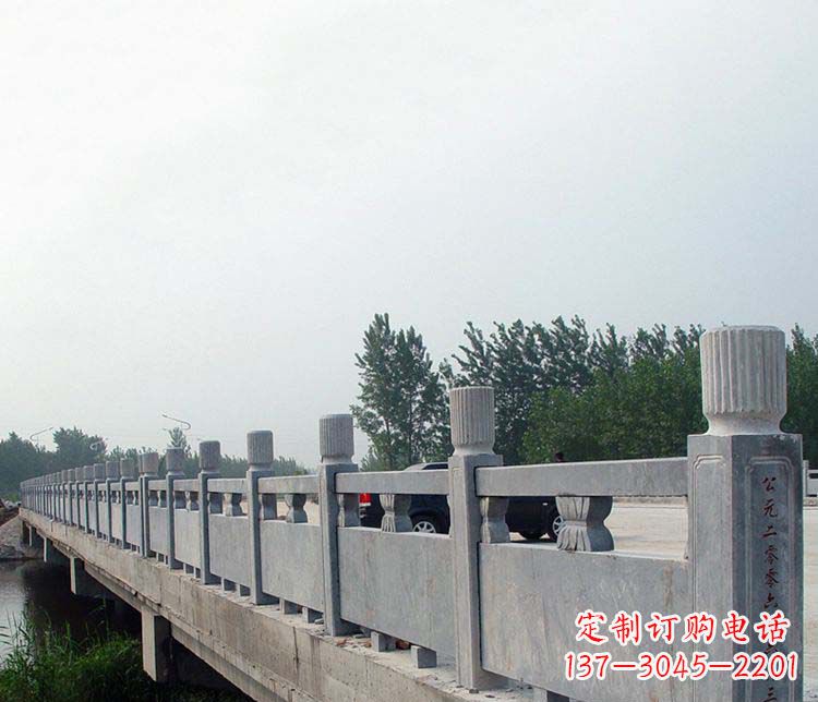 廊坊中领雕塑-仿古石栏板景观石雕