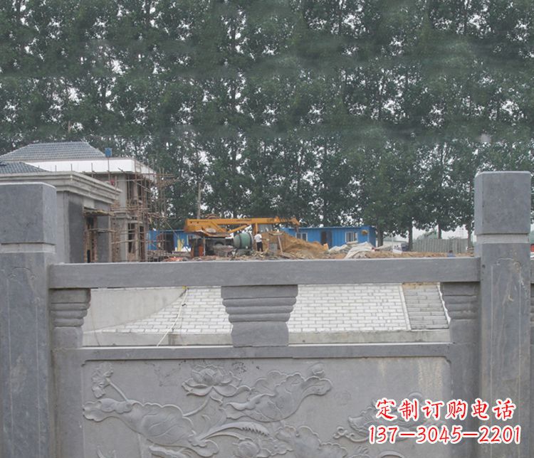 廊坊独特的仿古公园石栏板雕塑