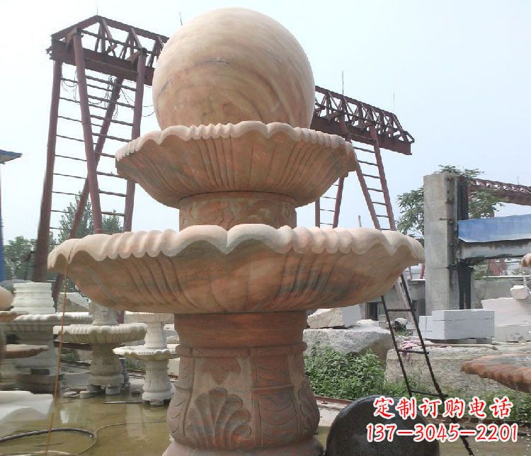 廊坊绚丽多彩的风水球雕塑