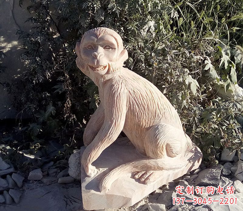 廊坊精美猴子雕塑