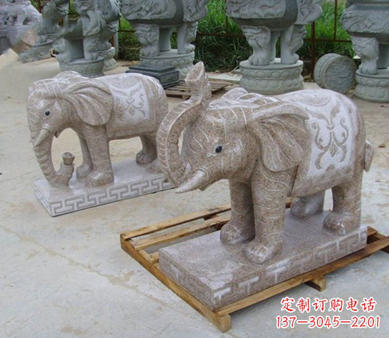 廊坊精美大象雕塑