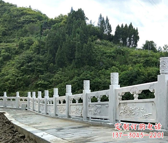 廊坊大理石栏板雕塑