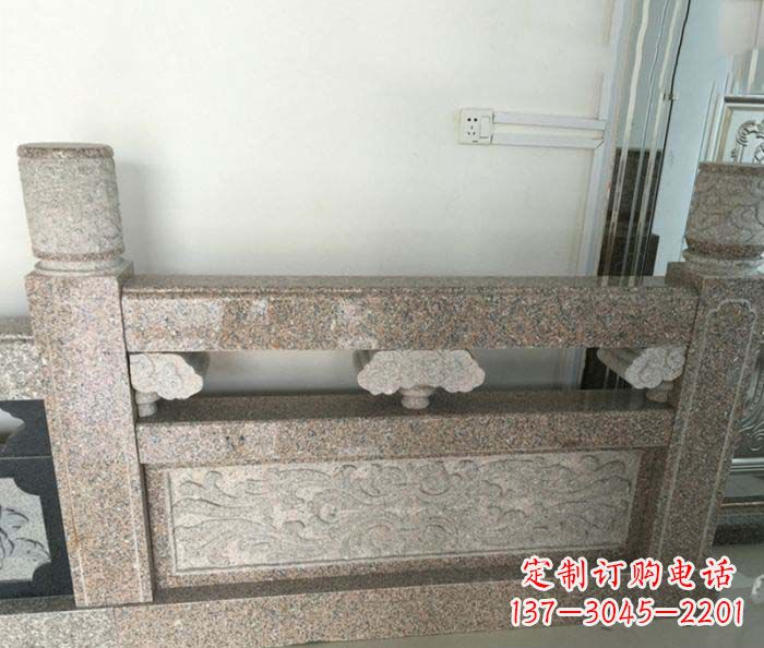 廊坊精美大理石栏板雕塑