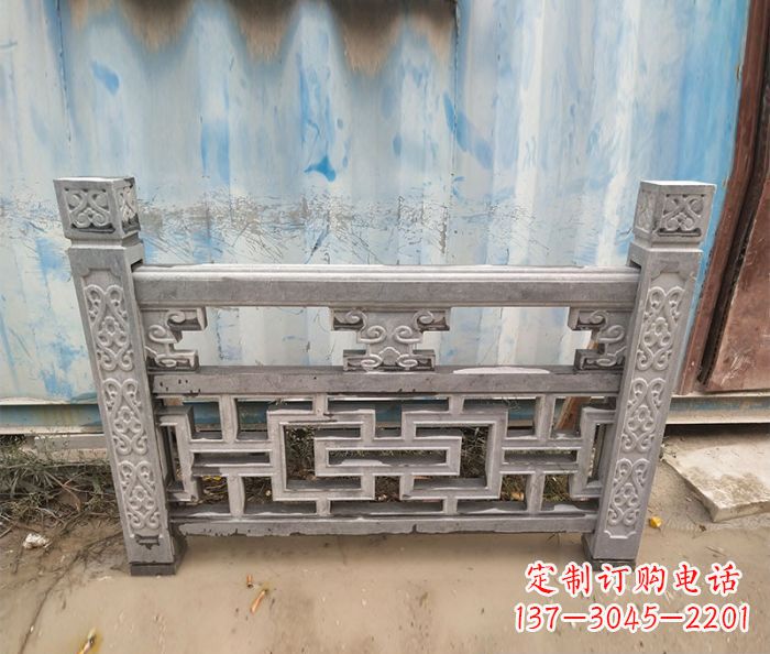 廊坊精美大理石栏板雕塑