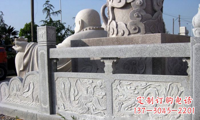 廊坊公园景观大理石栏板石雕